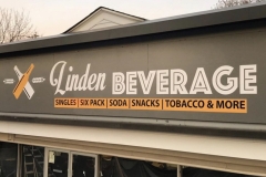Business signs installed in Bethlehem, PA for Linden