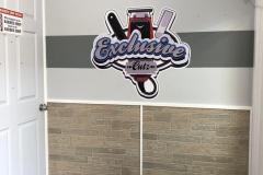 Custom signs for business interior