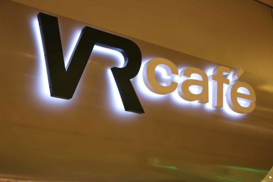VR Cafe Channel Letter Sign in Hamburg, PA