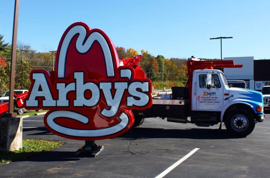 Arby's Custom 3D Signs in Doylestown, Lehighton, Phillipsburg, NJ, Coopersburg, and Nearby Cities
